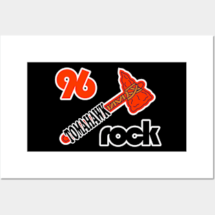 WKLS 96 Rock Atlanta Tomahawk Braves Mashup Posters and Art